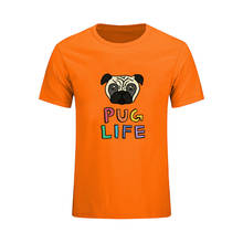 2020 New Brand Men T-shirt Pug Life Men 100% Cotton Print Man T Shirt Homme Camisetas Death Note Hip Hop Tshirt Male Punk Style 2024 - buy cheap