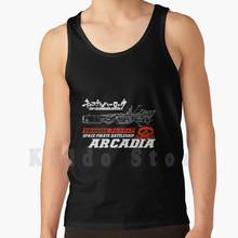 Captain Harlock Space Battleship Arcadia tank tops vest sleeveless Captain Herlock Retro Anime Japan Anime 2024 - buy cheap