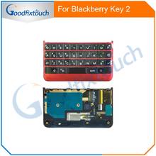 In Stock Red Keypad For BlackBerry Keytwo Keyboard Button With Flex Cable For BlackBerry Key 2 Keypad Replacement Part Key2 2024 - buy cheap