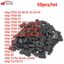 50 шт./лот Xhorse VVDI супер чип XT27A01 XT27A66 транспондер для ID46/40/43/4D/8C/8A/T3/47 для VVDI2 VDI инструмент для ключей/мини инструмент для ключей 2024 - купить недорого