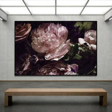 Настенные ретро-картины с цветами розы на холсте, художественные плакаты, печатные картины, художественные настенные картины для гостиной, домашний декор 2024 - купить недорого