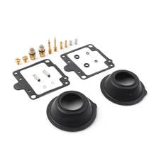 2x Motorcycle Carburetor Rebuild Kit Plunger Diaphragm For Yamaha XV750 Virago 750 1988-1991 1992 1993 1994 1995 1996 1997 2024 - buy cheap