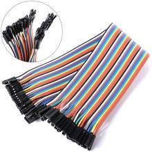 Free shipping Dupont line 40pcs 30cm female and female jumper wire Dupont cable Color Breadboard Cable 2024 - buy cheap