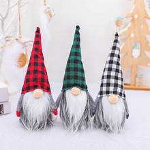 Tied Beard Gnome Handmade Swedish Tomte Christmas Elf Doll Figurines Toy Ornaments Home Table Decoration Xmas Party Supplies 2024 - buy cheap