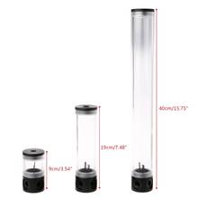 PC Water Cooling Kit 50mm Diameter G1/4" Cylinder Reservoir Tank 9/19/40cm For Computer Water Cooling 2024 - buy cheap