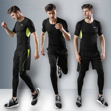 2021 high quality new thermal underwear men's suit compression casual suit sweat-absorbent quick-drying thermal underwear men's 2024 - buy cheap