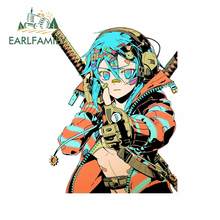 EARLFAMILY 13cm x 10.2cm for Battle Girl Sniper Laptop Windows VAN Car Stickers Refrigerator Windows Decal Waterproof Decoration 2024 - buy cheap