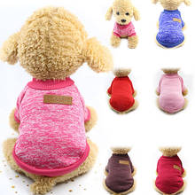 Soft Warm Dog Clothes Puppy Pet Cat Clothes Sweater Jacket High-grade Coat Winter Fashion Classic For Small Dogs Chihuahua XS-2X 2024 - buy cheap
