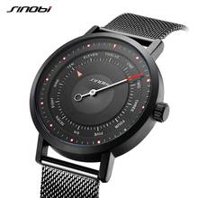 SINOBI-relojes deportivos rotativos para hombre, cronógrafo de cuarzo, informal, militar, resistente al agua 2024 - compra barato