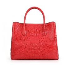 XIYUAN 2020 New style women's Fashion trend Handbags Lady's Luxury Genuine Leather high quality Totes Lady crocodile leather bag 2024 - buy cheap