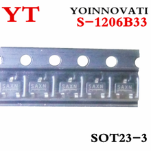 100 unids/lote S-1206B33-M3T1G S-1206B33 SAX REG lineal 3,3 V 250MA SOT23-3 IC 2024 - compra barato