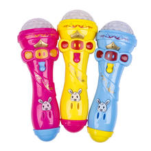 Luminous Toys Glowing Toy Lighting Funny Wireless Microphone Model Gift Music Karaoke Cute Mini Fun Child Gift Flashing stick 2024 - buy cheap