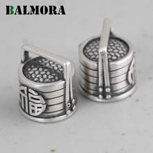 BALMORA-colgante de plata de primera ley con forma de vaporera para hombre y mujer, joya SIN Cadena, plata esterlina 100%, estilo tailandés 2024 - compra barato