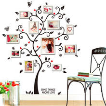 Super grande 3d diy removível foto árvore pvc decoração decalques de parede/adesivos de parede adesivos mural arte decoração da sua casa 2024 - compre barato