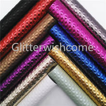 Glitterwishcome-tela de cuero sintético para lazos, láminas de piel sintética para arcos, tamaño A4, 21x29cm, GM5077A 2024 - compra barato