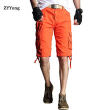 Cotton Mens Cargo Shorts 2020 New Summer Fashion Male Shorts Multi-Pocket Casual Camo Outdoors Tolling Homme Short Pants 2024 - buy cheap