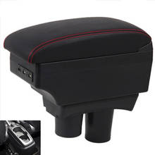 For Citroen C-Elysee Elysee Peugeot 301 armrest box central Store content Storage box USB interface 2024 - buy cheap