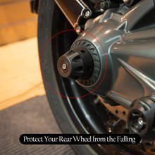 R1250GS Rear Wheel Axle Fork Protector Cap Crash Slider for BMW R1200GS LC ADV 2014-2018 R nine T 2013-2019 R1200R RT Motorcycle 2024 - buy cheap