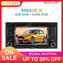 Android 10 64GB PX6 Car Radio GPS Navigation Unit for Volkswagen TOUAREG 2003-2010 Auto Stereo Radio Recorder Multimedia Player 2024 - buy cheap