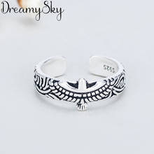 Bohemian Vintage Eagle Big Ring For Women Boho Antique Silver Color Knuckle Rings Boho Jewelry Anillos 2024 - buy cheap