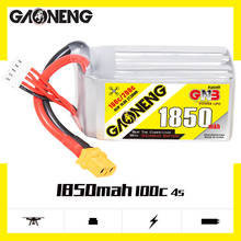 GAONENG 1850mAh 4S1P 14.8V 100C/200C Light Weight Small Volume High Capacity Lipo Battery With XT60 Plug For RC FPV Racing Drone 2024 - buy cheap