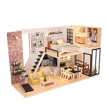 Handmade Modern Style Romantic DIY House Toys Dollhouse Micro Landscape Furniture Dolls House Model Assembled Boy Girl Birthday 2024 - buy cheap