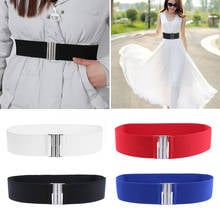 1PC Fashion Women Vintage Belt Skinny Elastic Soft Leather Wide Self Tie Wrap Around Waist Band Simple Ladies Dress Accessories 2024 - buy cheap