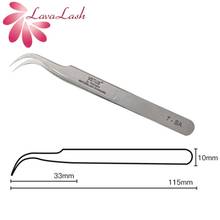 Vetus 7-SA Eyelash Extension Tweezers Makeup Tools Stainless Steel Non-magnetic Eyelash 3D Accurate Professional Tweezers 2024 - buy cheap