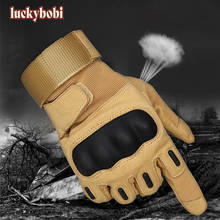 Luckybobi-guantes de Moto antideslizantes de dedo completo para Motocross, equipo de protección al aire libre para ciclismo, novedad 2024 - compra barato
