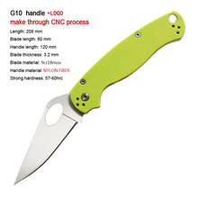 WIND High quality military pocket self-defense knife Outdoor survival pocket folding knife 9cr18mov blade Original retail box 2024 - buy cheap