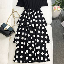 Женская юбка с высокой талией, асимметричная, элегантная, уличная одежда 2024 - купить недорого