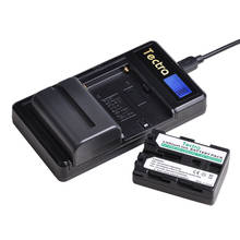 Tectra-Batería de cámara NP-FM500H NP FM500H npfm500h + cargador USB Dual LCD para Sony A200 A200K A200W A300 A350 A450 a580 2024 - compra barato