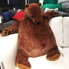 100cm Brown Teddy Bear Stuffed Plush Animals Plush Bear Toy Doll for Girl Soft Pillow Bed cushion, Stuffed & plush, plush/nano doll, Brown bear, pp cotton, tv & movie character 2024 - buy cheap