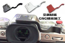 Aperto de polegar para câmera fujifilm, capa de sapato de metal com botão de liberação suave para câmera fujifilm xt1 xt2 xt3 xt10 xt100 xt20 xt30 x100f 2024 - compre barato