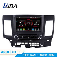 Автомобильный DVD-плеер LJDA, Android 10 для Mitsubishi LANCER 2007-2016, Wi-Fi, GPS, Navi, 2 Din, радио, 2 Гб ОЗУ, стерео, аудио, мультимедиа, RDS 2024 - купить недорого