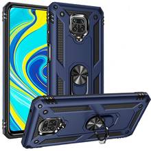 Funda armadura a prueba de golpes para Redmi 9A 9C Note 9S 9 Pro Max 7 7A 8 8A 8T, funda de teléfono con soporte de anillo para Xiaomi Mi 10T Lite 5G 10 9T A3 2024 - compra barato