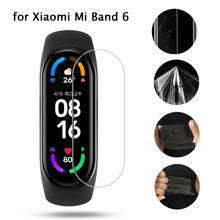 Защитная пленка для экрана Xiaomi Mi Band 6, защитный чехол из ТПУ для Xiaomi Mi Band 5 4, ремешок для браслета Miband 6, пленка 2024 - купить недорого