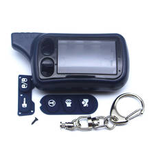 Free Shipping Tomahawk TZ9010 Case Keychain for LCD Remote 2 way Car Alarm System Tomahawk TZ-9010 TZ-9030 TZ9030 key Fob Chain 2024 - buy cheap