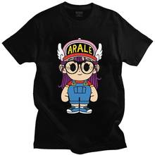 Camiseta bonita de Arale Chibi para hombre, camisa informal de Manga corta, camiseta fresca de Dr Slump de Manga japonesa, camisetas de algodón holgadas 2024 - compra barato