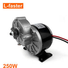 24V 250W Electric Motor With Gear 9Tooth Sprocket Gearbox MY1016Z2 Model For Electric Scooter Wheelchair Bike 2024 - buy cheap