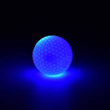 1pc mais novo dia e noite de golfe praticando pequena luz acima piscando brilhante led bolas de golfe eletrônico 2024 - compre barato