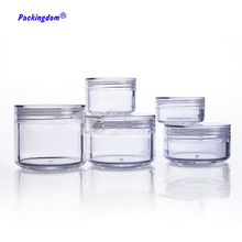 20pcs Clear Cosmetic Cream Jar Empty Plastic Box Cans Eye Shadows Sample Containers Packaging Refillable Pot 3g 5g 10g 15g 20g 2024 - buy cheap