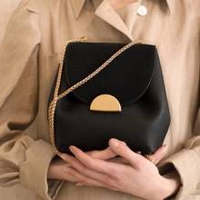 Bolso Retro de marca famosa de Francia para mujer, bolsa de cubo de diseñador de lujo, Bolso pequeño con cadena, bolsa de cuero 2024 - compra barato