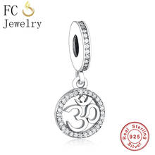 FC Jewelry Fit оригинальные очаровательные брендовые браслеты, браслет, 925 пробы, серебро, цирконий, кристалл, номер 30, бусины, Берлок 2018 2024 - купить недорого