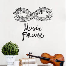 Music Wall Stickers Children Room Art Decor Music Notes Vinyl Self-adhesive Wall Decal Home Decoration School Classroom Y931 2024 - buy cheap