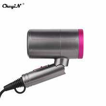 1300W Mini Foldable Hair Dryer Low Noise Ion Fast Drying Blow Dryer Compact Barbershop Travel Hairdryer 2 Wind Speed 110V-220V 2024 - buy cheap