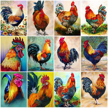 Evershine 5D DIY Diamond Painting Chicken Cross Stitch Kit Diamond Embroidery Animal Mosaic Rhinestones Pictures Home Decor 2024 - buy cheap