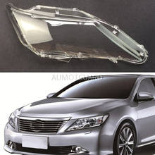 Car Headlight Lens For Toyota Camry 2012 2013 2014 Car Headlamp Cover Replacement Auto Shell Cover 2024 - buy cheap