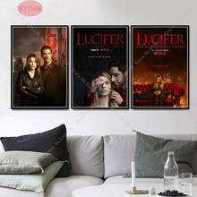 NT980 Oil Painting New Season Lucifer Horror 2019 TV Series Show Poster Prints Wall Art Canvas Picture Living Home Room Decor 2024 - buy cheap
