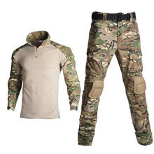 Ropa de Paintball Airsoft para exteriores, uniforme de Tiro Militar, camisas de camuflaje de combate táctico, pantalones, uniforme del ejército 2024 - compra barato